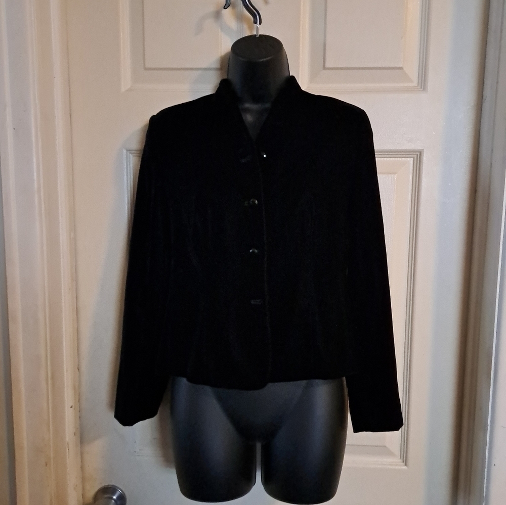 Talbots black blazer size 2 petite